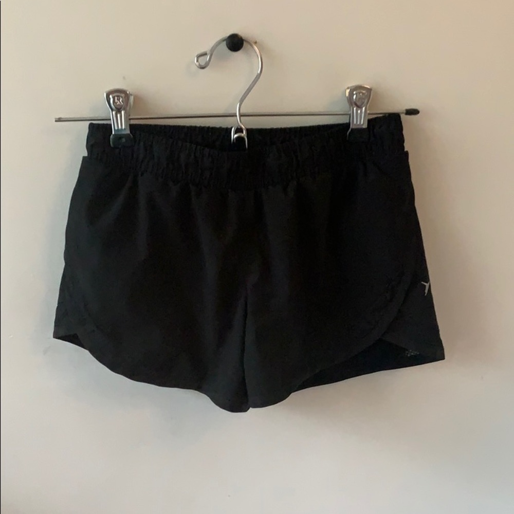 Girls Black Running Shirts
